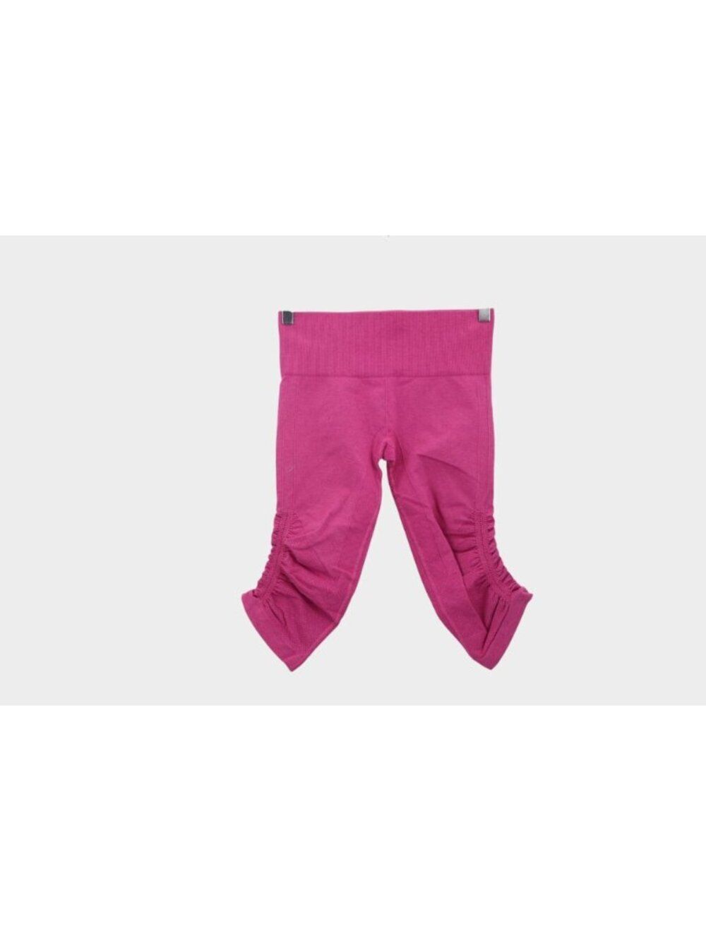Lululemon Size 6 Ebb & Flow Crop Leggings Pink